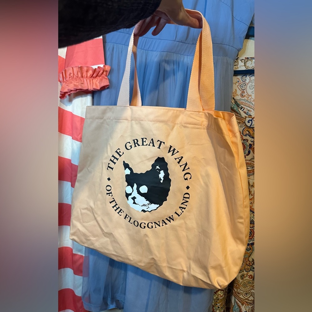 Golf wang 2025 Pink The Great Wang Cat Tote Bag camp Floggnaw